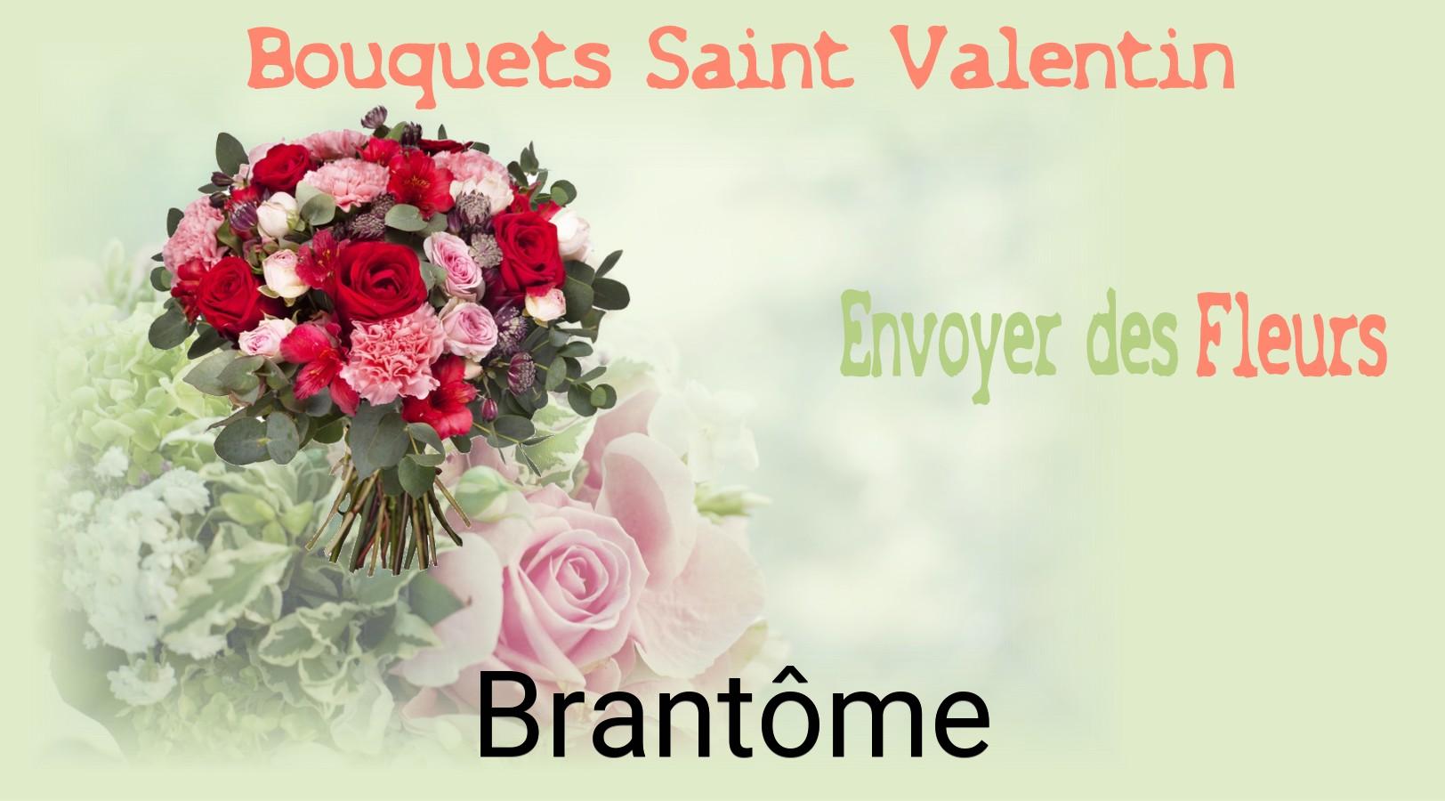 Roses de Saint-Valentin livrées à Brantôme